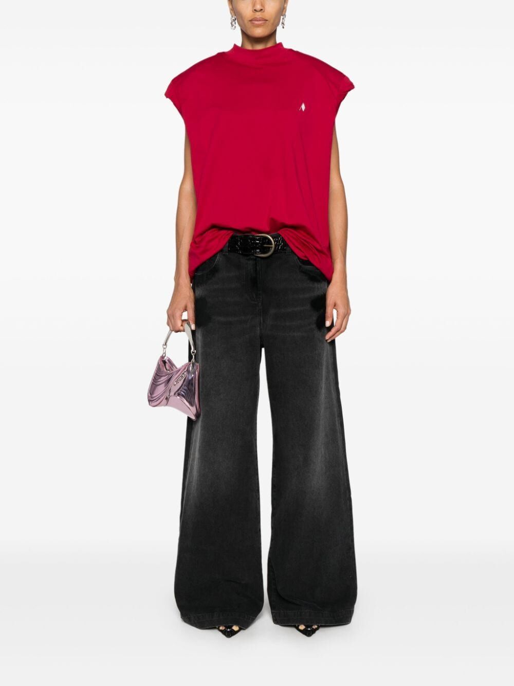 The Attico Women Long Trousers Denim