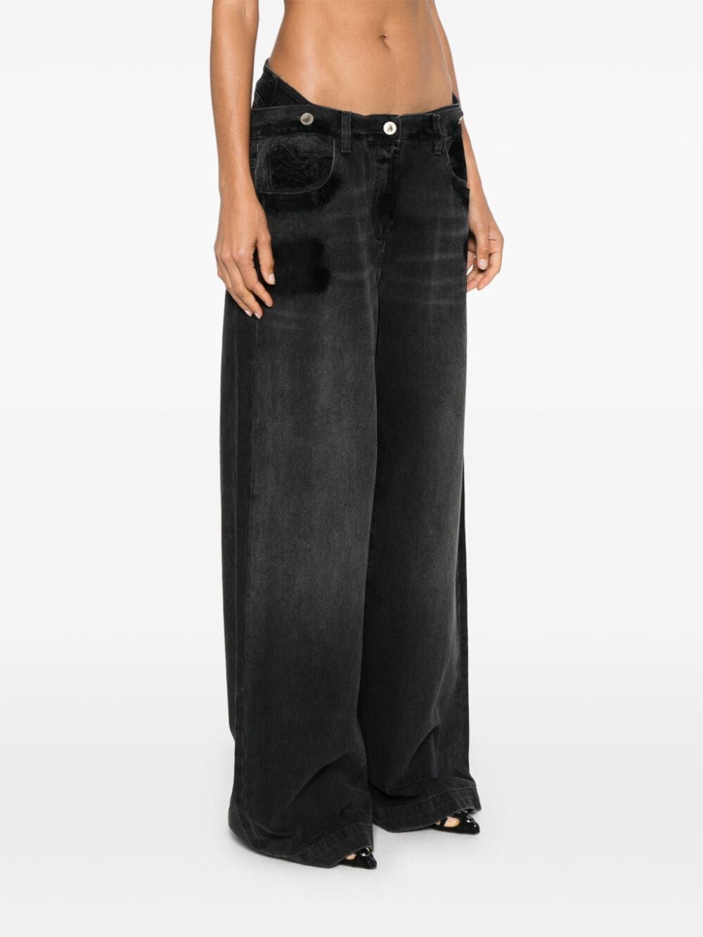 The Attico Women Long Trousers Denim
