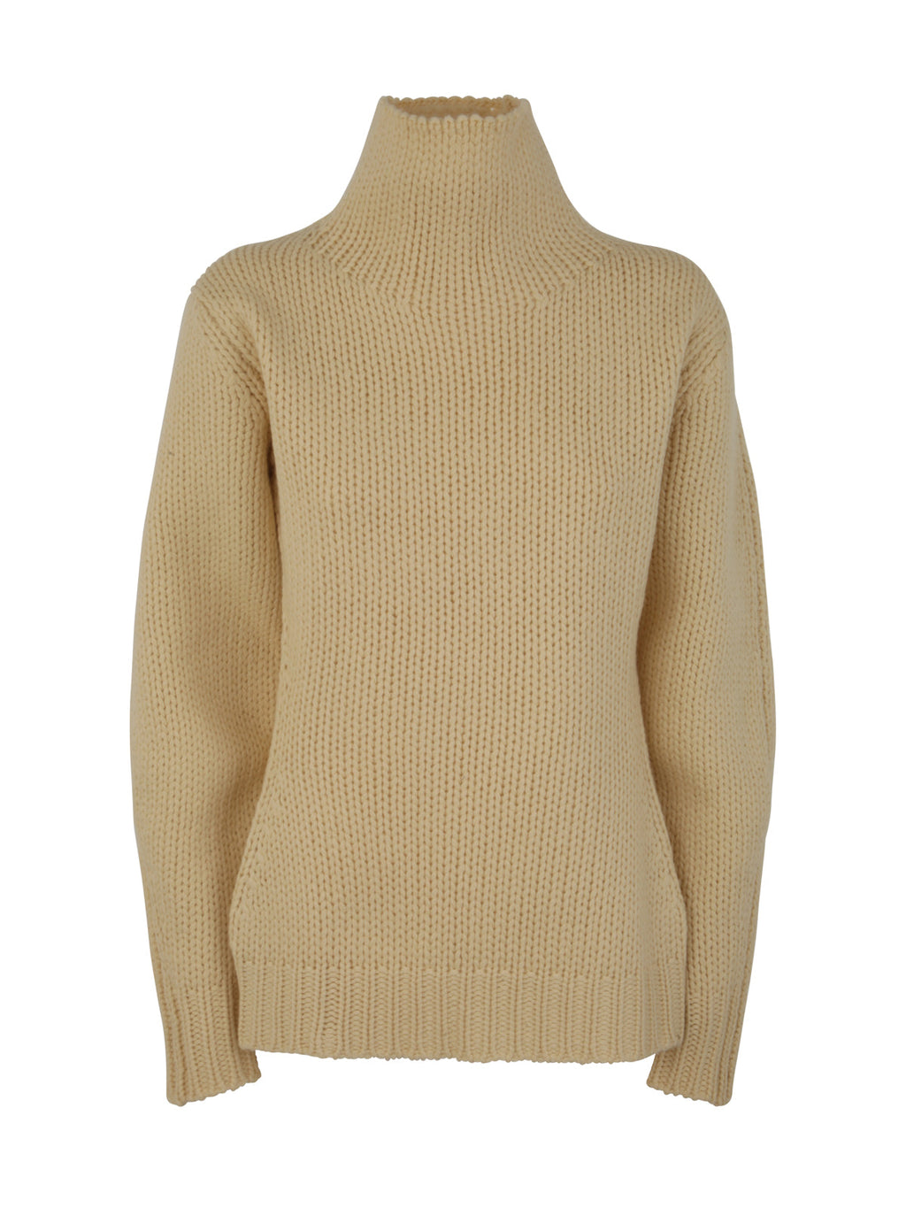 Jil Sander Women Long Sleeved Hign Neck Sweater