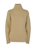 Jil Sander Women Long Sleeved Hign Neck Sweater