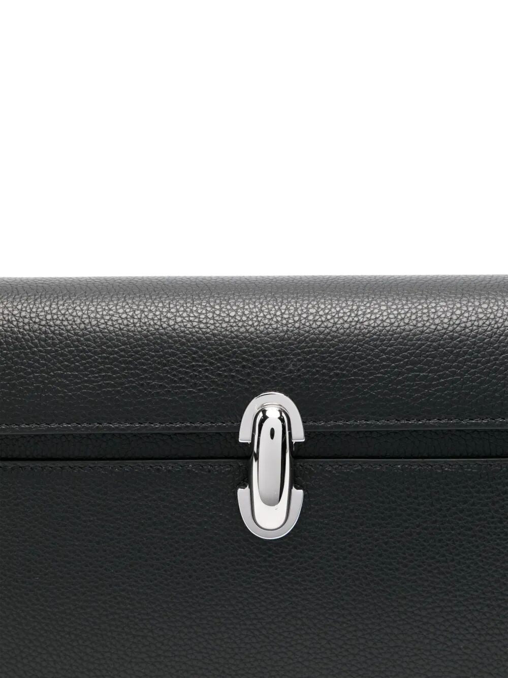 Savette Women Symmetry Shoulder Bag In Grained Calf Leather