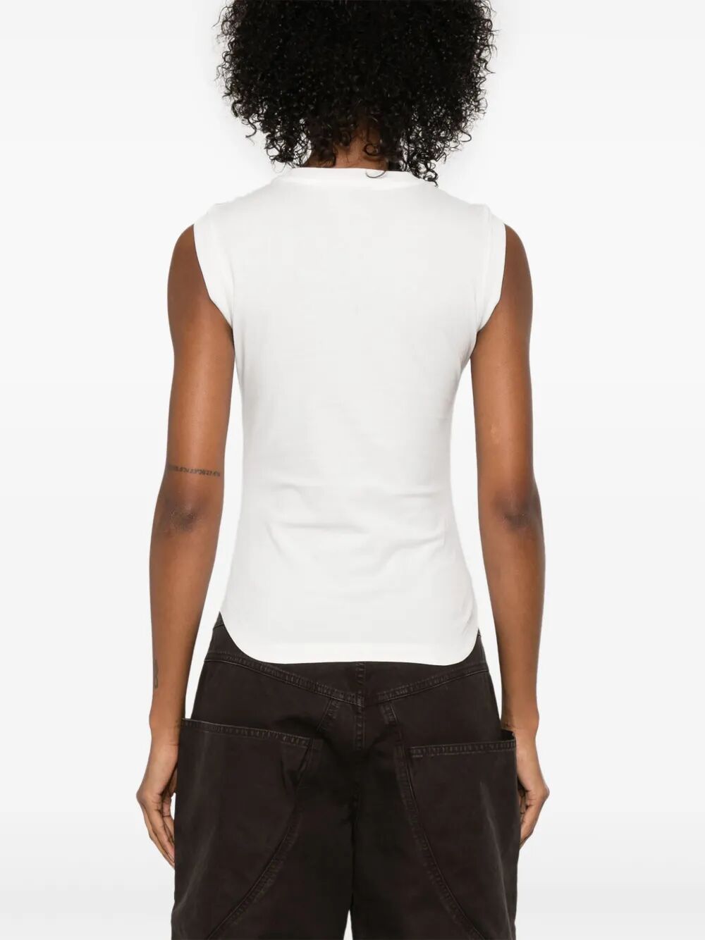 The Attico Women Light Jersey Tank Top