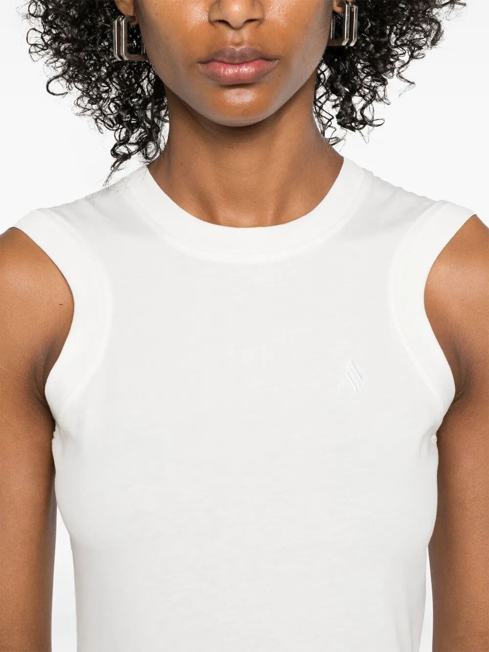 The Attico Women Light Jersey Tank Top