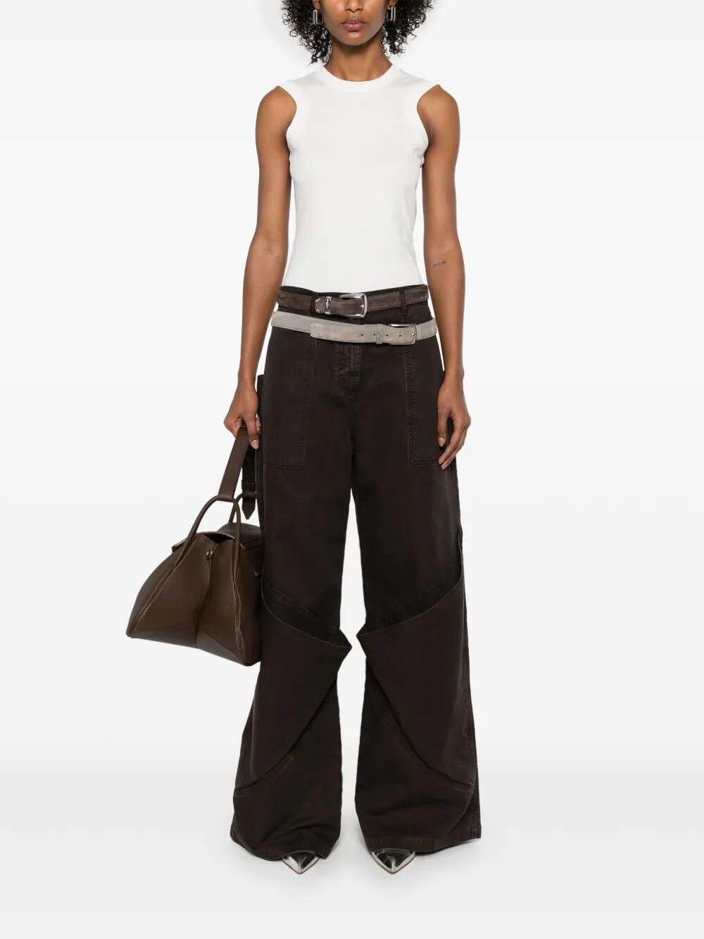 The Attico Women Light Jersey Tank Top