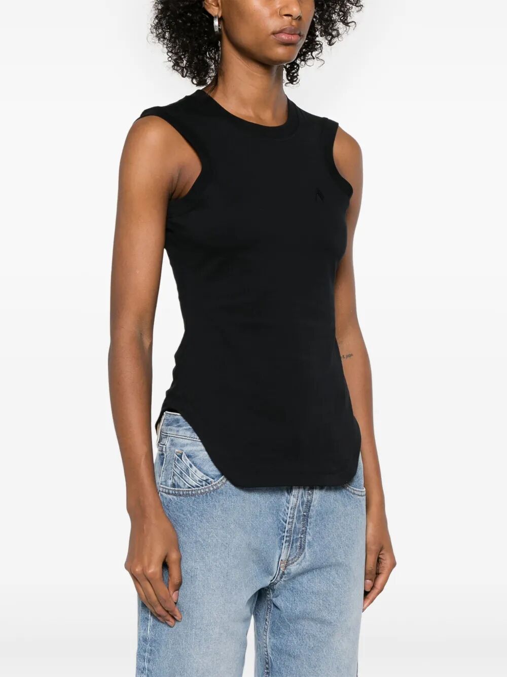 The Attico Women Light Jersey Tank Top