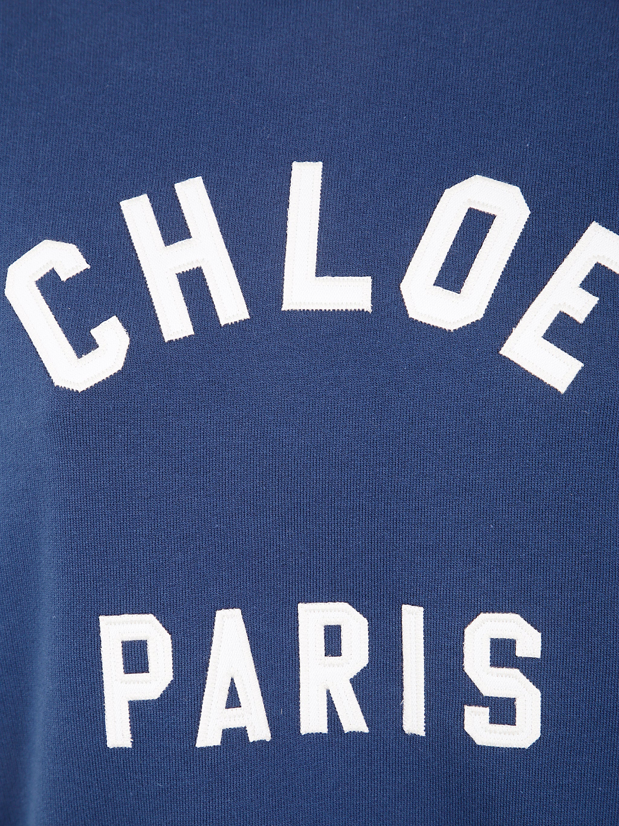 Chloe Women Cropped Round Neck Sweatshirt