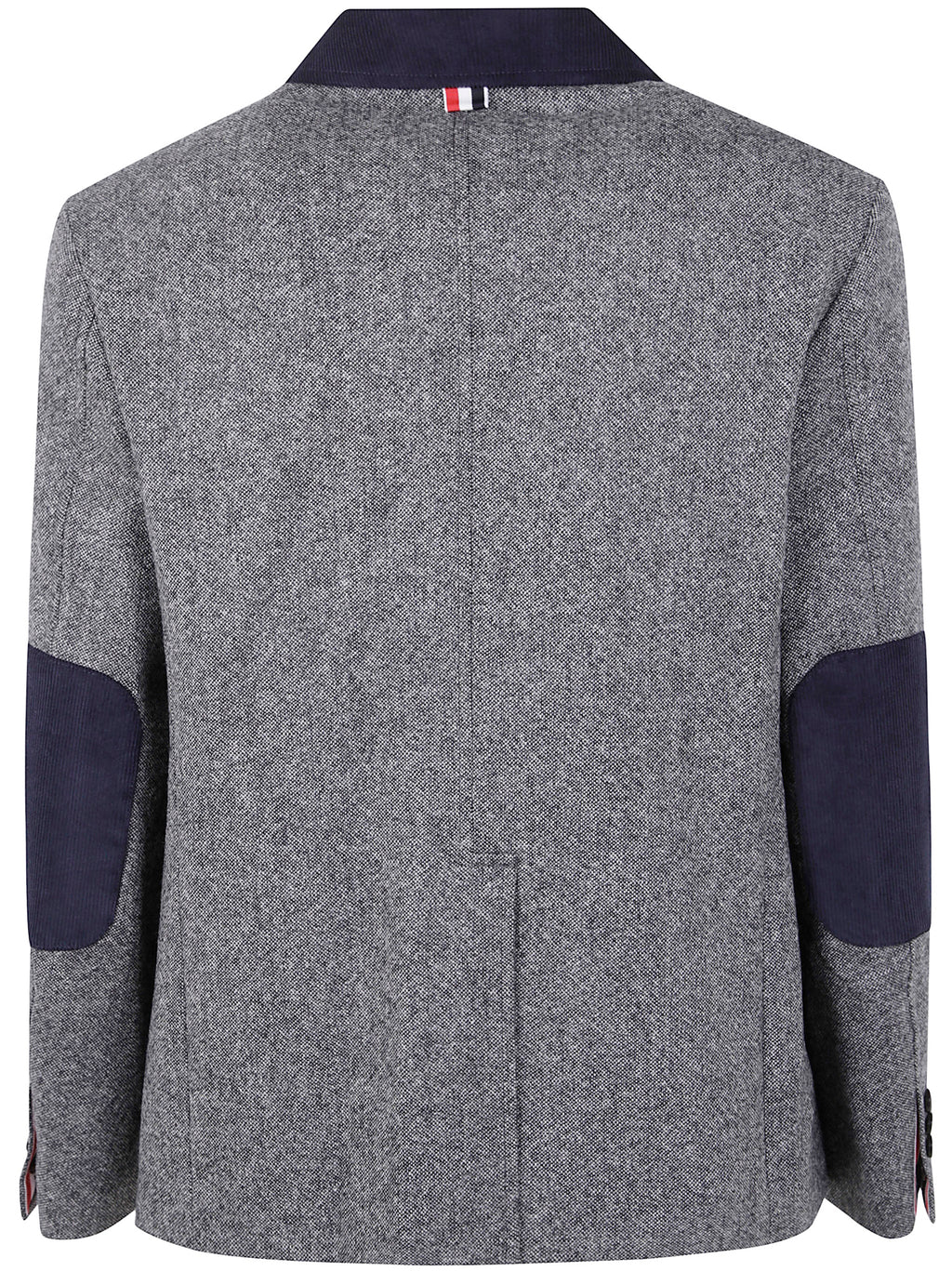 Thom Browne Men Fisherman Shawl Solid Donegal Tweed