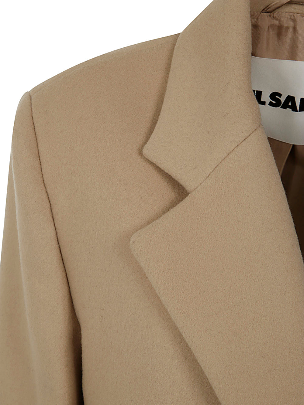 Jil Sander Women Short Double Breasted Tailor Made Crombie