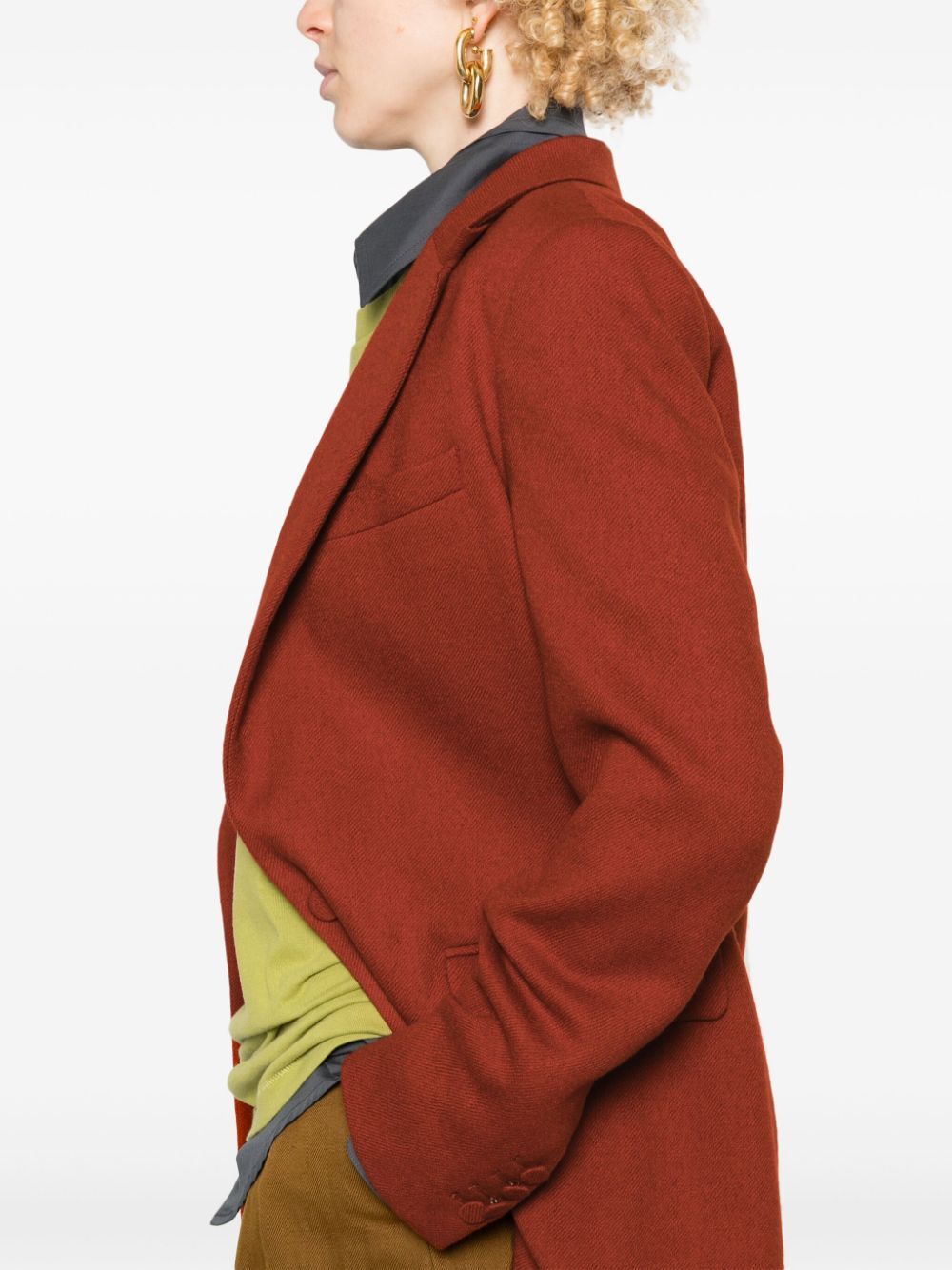 Dries Van Noten Women 00510 Blanchets 9201 W.W.Jacket