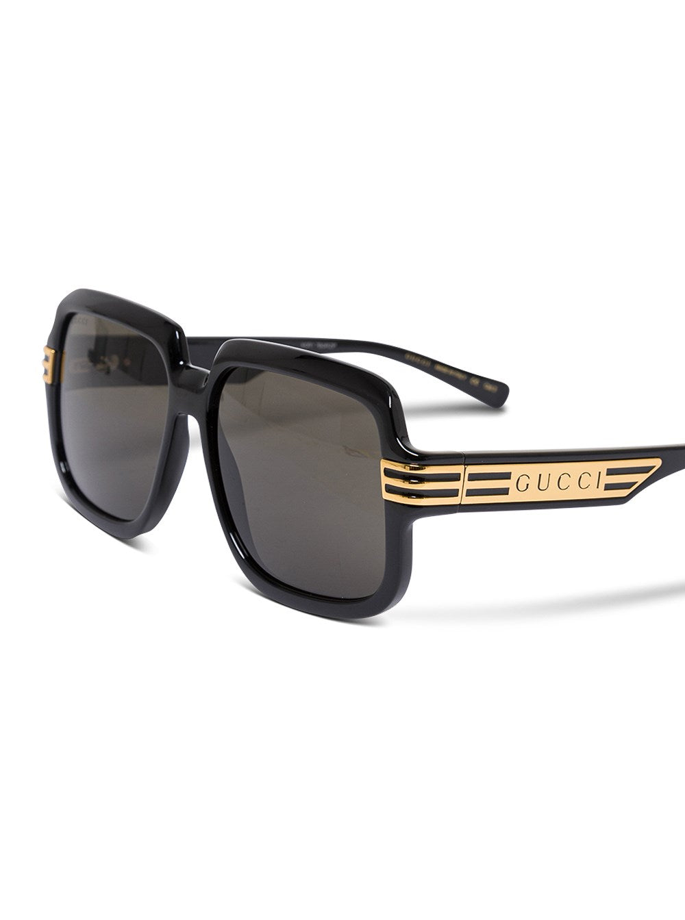 Gucci Women Square Black Sunglasses