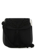 Prada Women Black Nylon Crossbody Bag