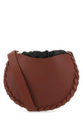Chloe Women Brick Leather Small Mate Crossbody Bag