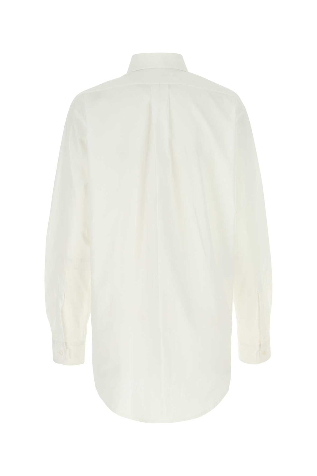 Maison Margiela Women White Poplin Shirt