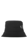 Valentino Garavani Men Black Polyester Hat