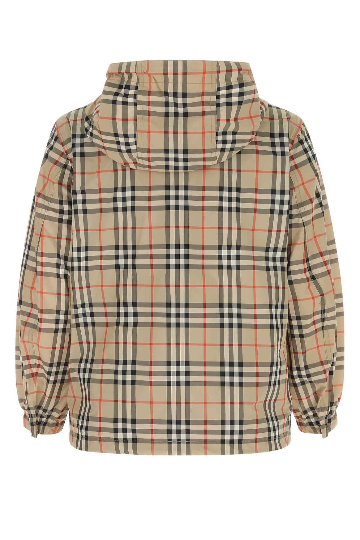 Burberry Women Embroidered Polyester Windbreaker