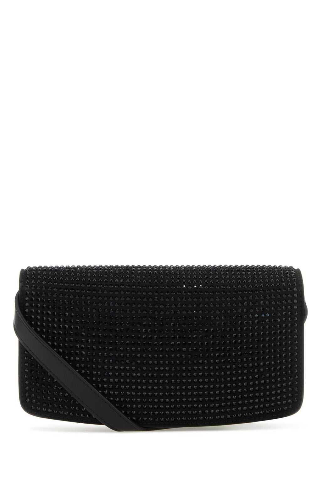 Stella Mccartney Women Black Alter Mat Mini S-Wave Wallet