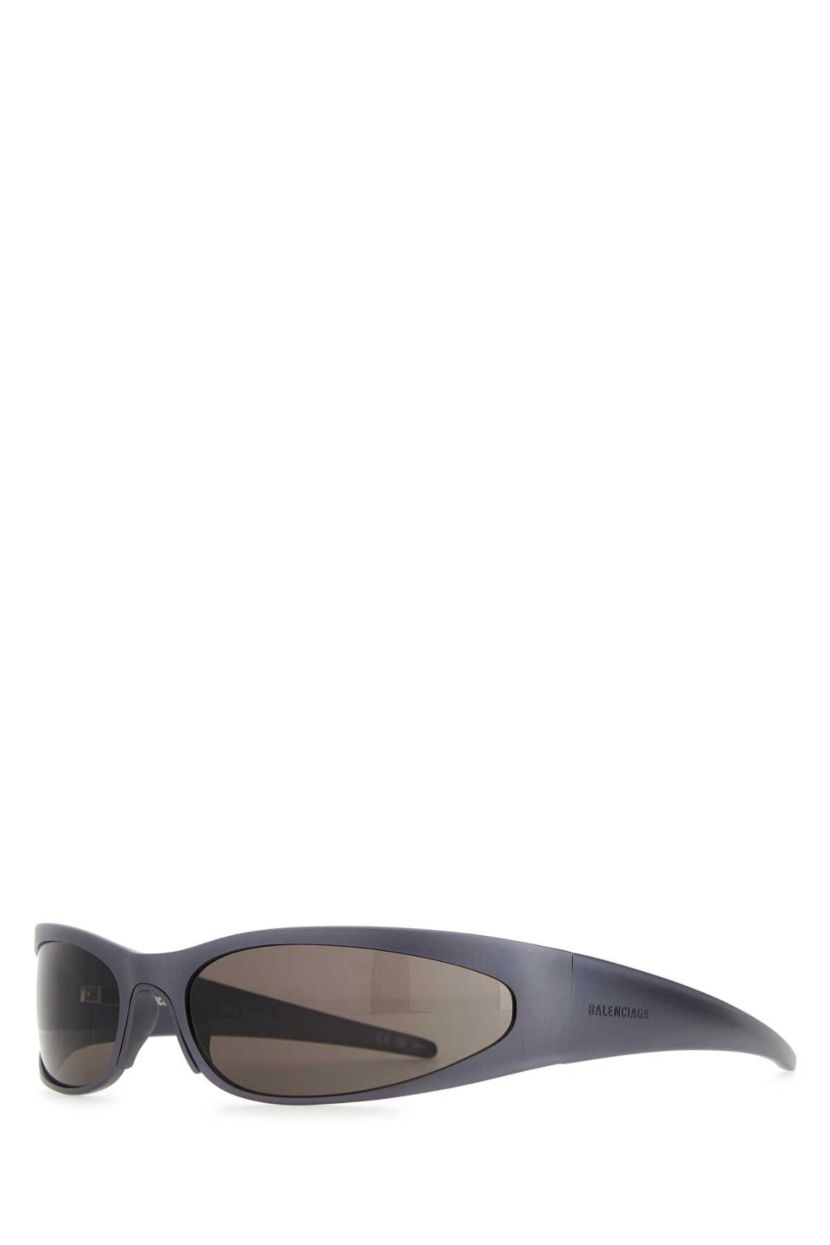 Balenciaga Men Graphite Aluminum Reverse Xpander 2.0 Sunglasses