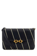 Saint Laurent Women Two-Tone Leather Le Maillon Shoulder Bag