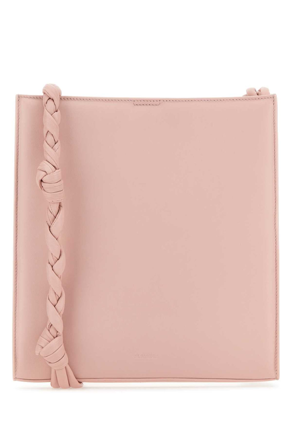 Jil Sander Women Pink Leather Tangle Shoulder Bag