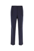 Fendi Men Blue Wool Pant