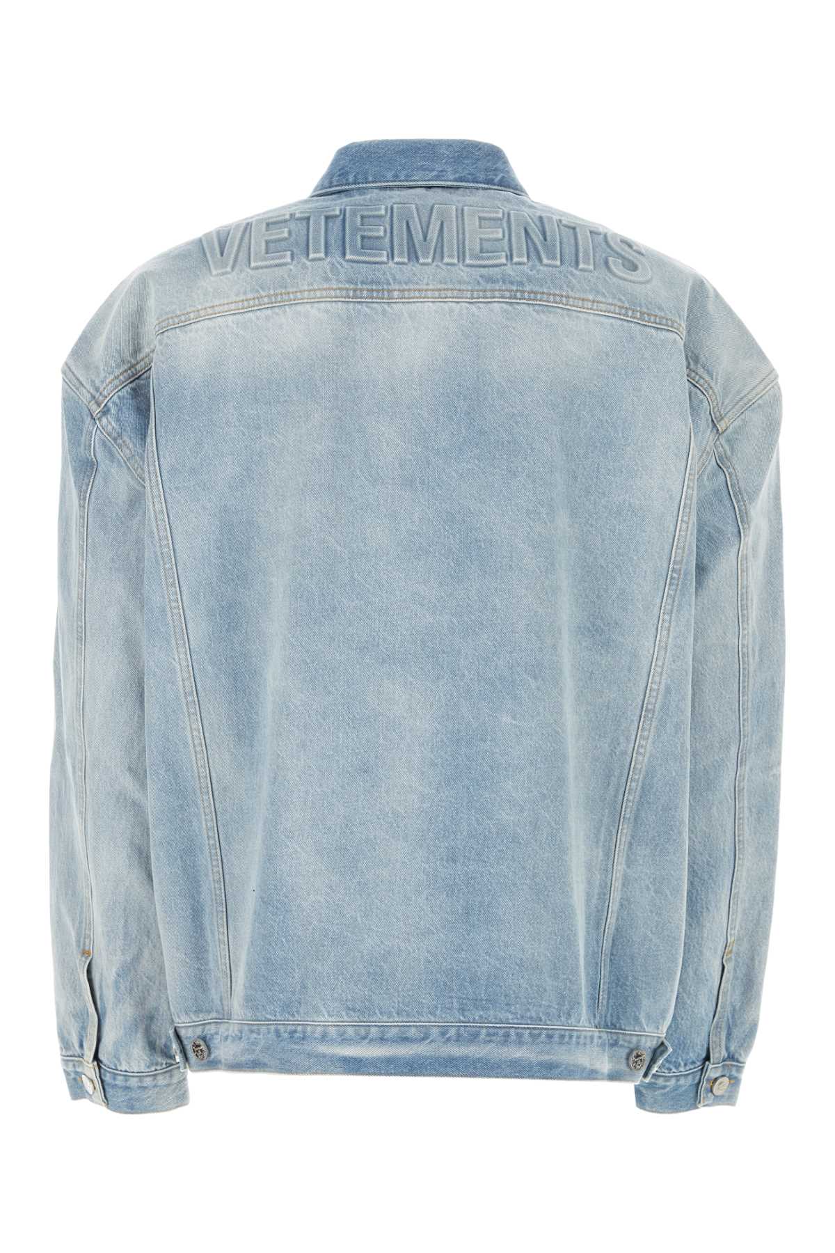 Vetements Unisex Denim Jacket