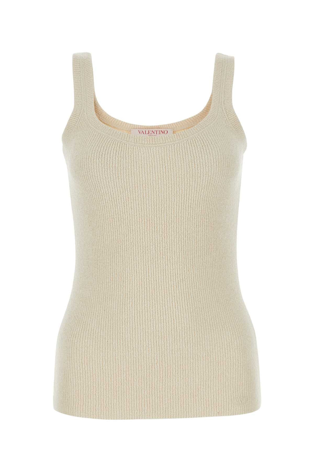 Valentino Garavani Women Sand Silk Tank Top