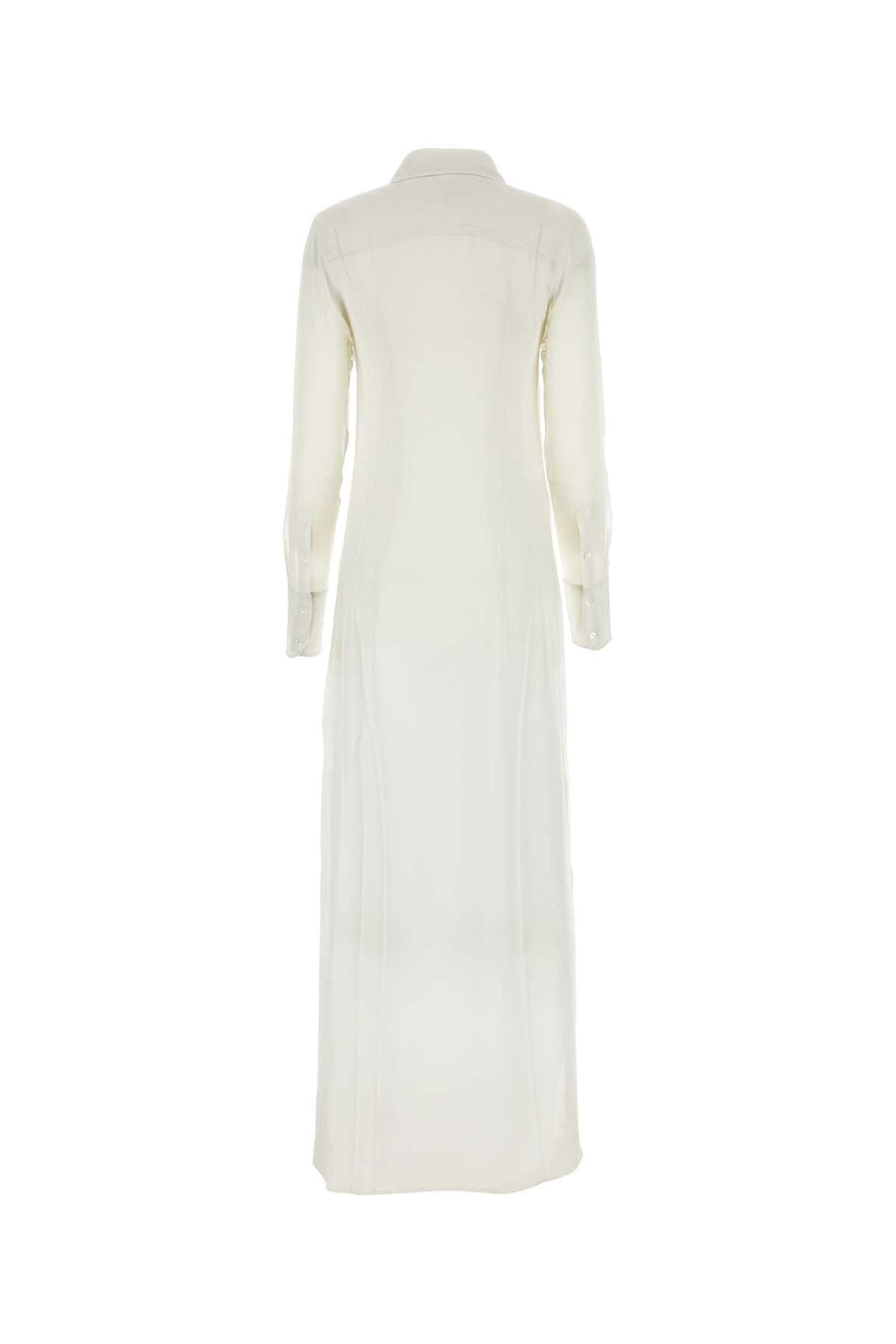 Ami Women Chalk Crepe Shirt Dress
