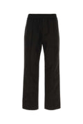 Valentino Garavani Men Black Stretch Cotton Pant