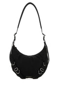 Givenchy Men Black Nylon Blend Voyou Crossbody Bag