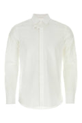 Valentino Garavani Men White Popeline Shirt