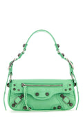Balenciaga Women Light Green Leather Le Cagole Sling Xs Shoulder Bag