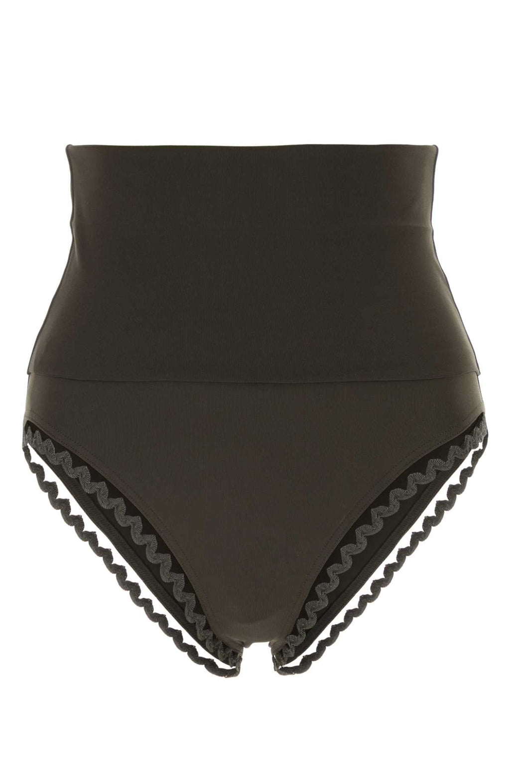 Eres Women Dark Brown Stretch Nylon Bikini Bottom