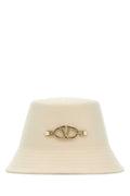 Valentino Garavani Women Ivory Felt Bucket Hat