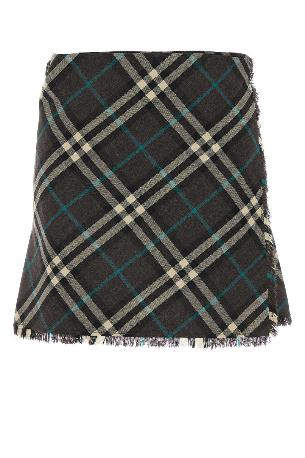 Burberry Women Embroidered Polyester Blend Mini Skirt