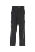 Prada Men Graphite Wool Cargo Pant