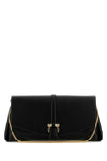 Salvatore Ferragamo Women Black Leather Large Crossbody Bag