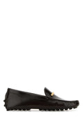 Tod's Women Brown Leather Loafers
