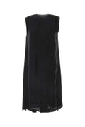 Prada Women Black Silk Dress