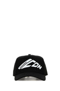 Dsquared Women Black Cotton Baseball Cap