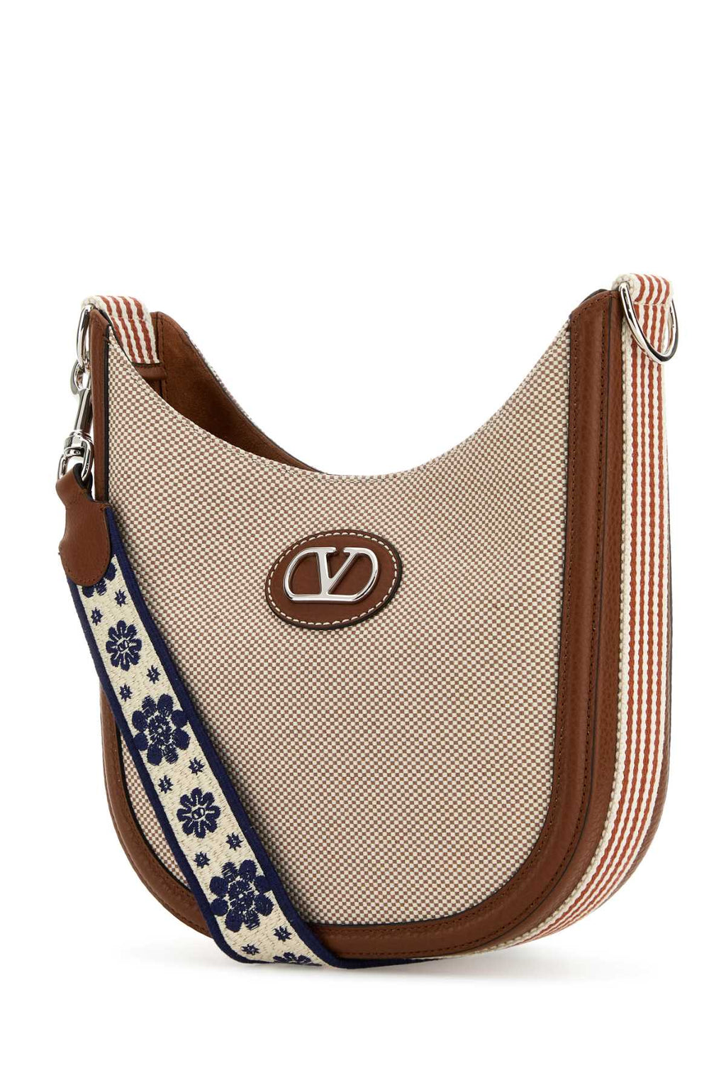 Valentino Garavani Women Top-Tone Canvas Vlogo Signature Shoulder Bag