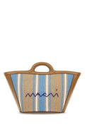 Marni Women Embroidered Canvas Tropicalia Bucket Bag