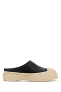 Marni Women Black Leather Pablo Slippers