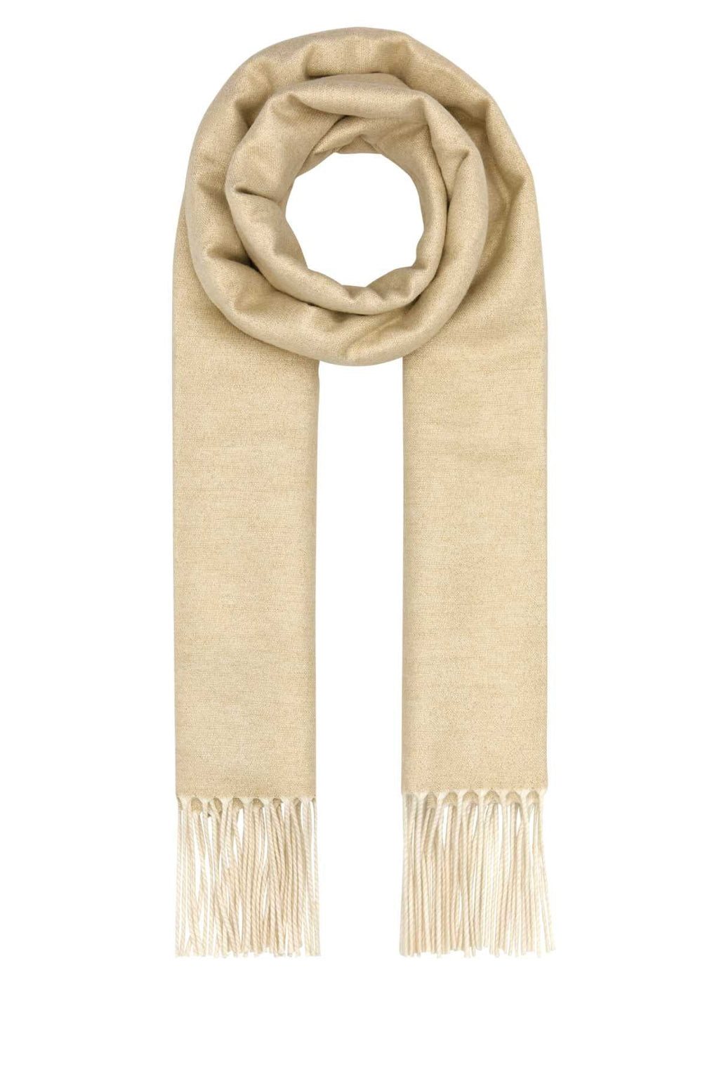 Prada Women Sand Silk Blend Scarf