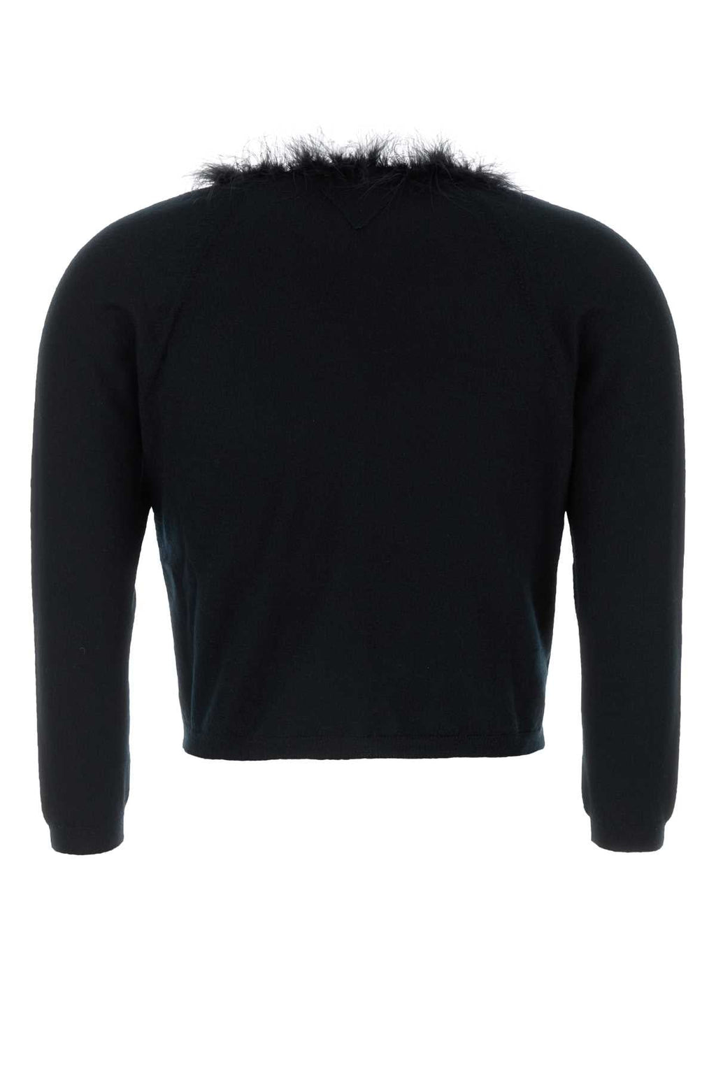 Prada Women Black Cashmere Cardigan