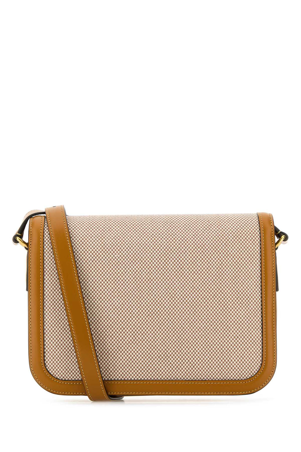 Valentino Garavani Men Two-Tone Canvas And Leather 9To5 Shoulder Bag