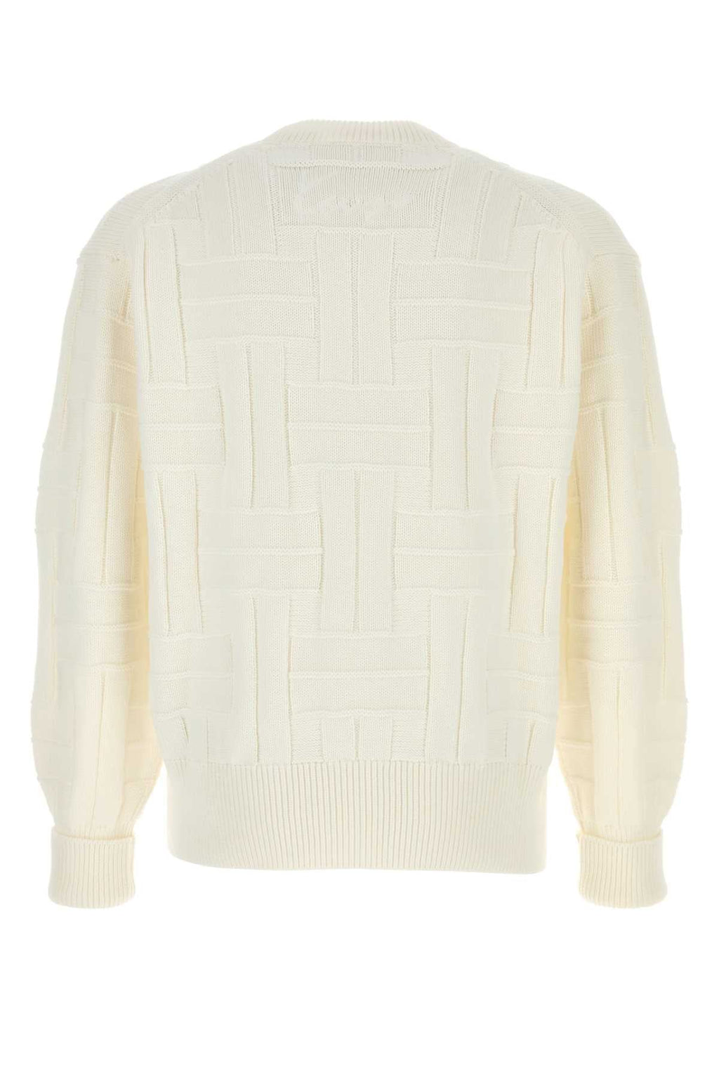 Kenzo Men White Cotton Sweater