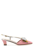 Valentino Garavani Women Pink Fabric Bowow Pumps