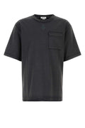 Alexander Mcqueen Men Two-Tone Cotton T-Shirt