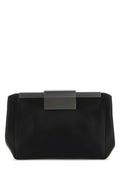 Max Mara Women Black Leather Belt Bag