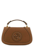 Gucci Women Caramel Leather Gucci Blondie Shoulder Bag